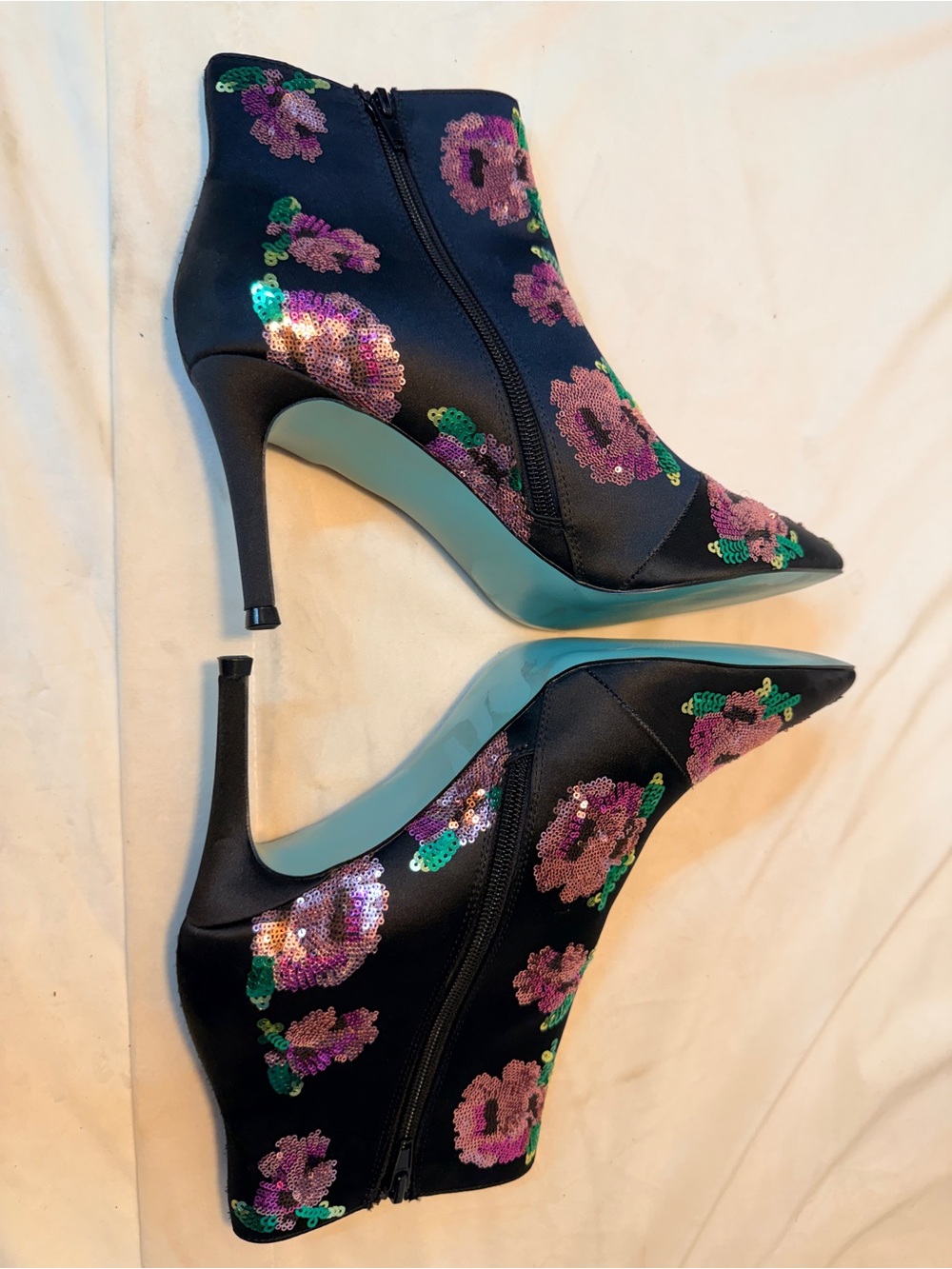 Betsy Johnson Sequin Stiletto Boot - Picture 7 of 9
